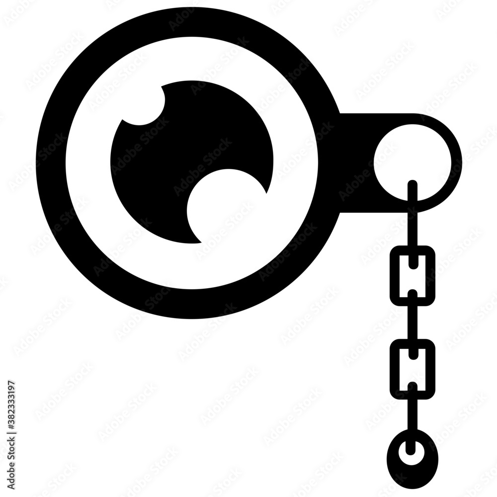 Keychain solid icon design, keyring
Keychain solid icon design, keyring