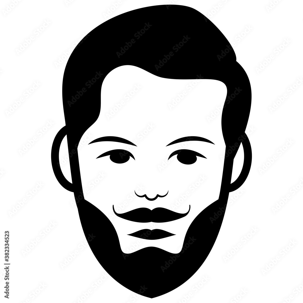 Male avatar line icon
Male avatar line icon