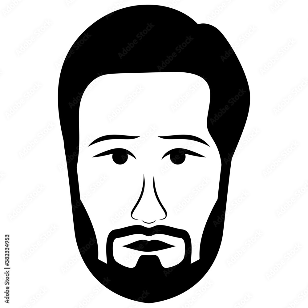 Male avatar line icon
Male avatar line icon