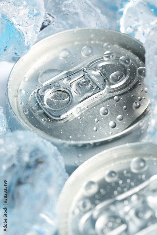 soft drink in ice soft drink in ice