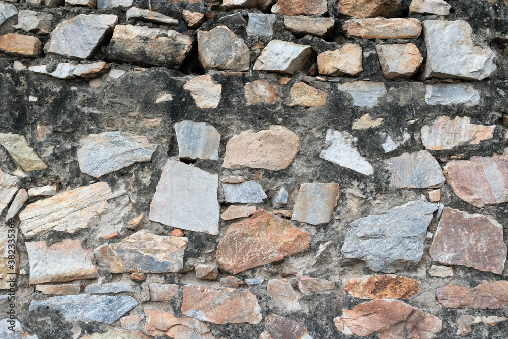 Fototapeta premium Wall texture background olld stone grunge
