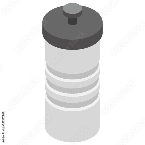
Sports water bottle icon design 
