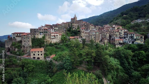 Liguria, Italy. Ancient Town Of Ceriana