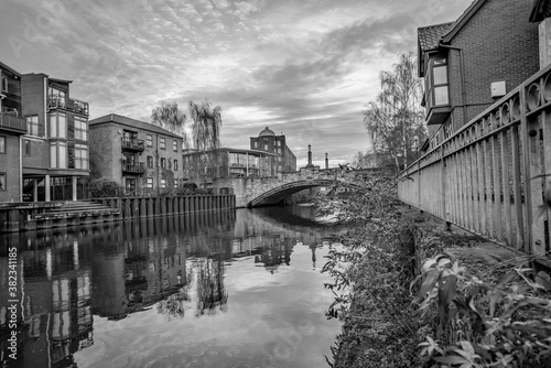 White Friars bridge over the River Wensum in the city of Norwich