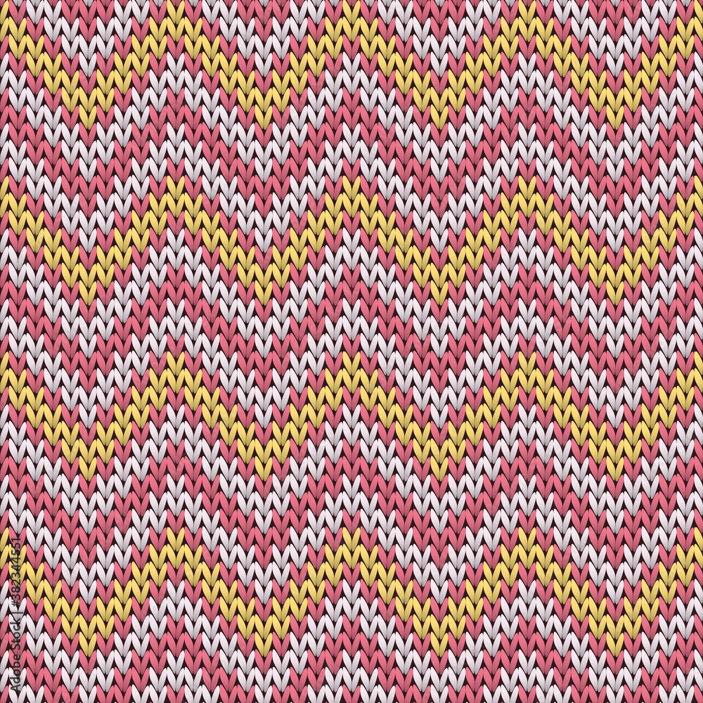 Jersey chevron stripes knitted texture geometric 