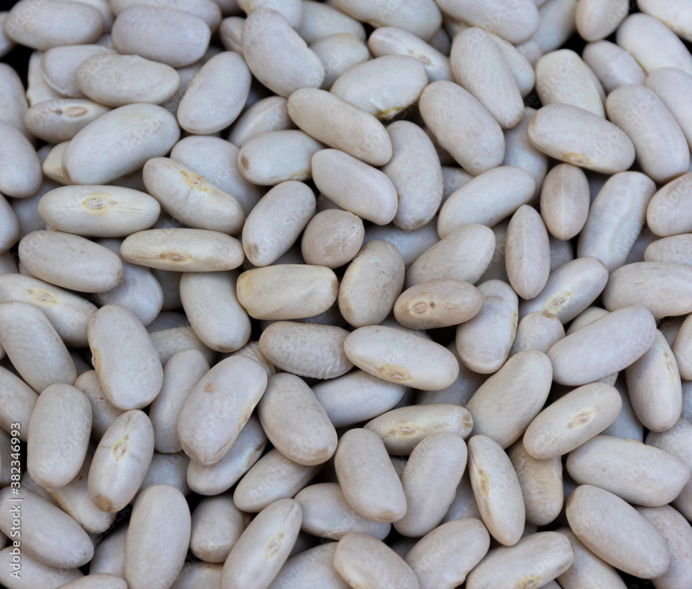 Close up of dry beans