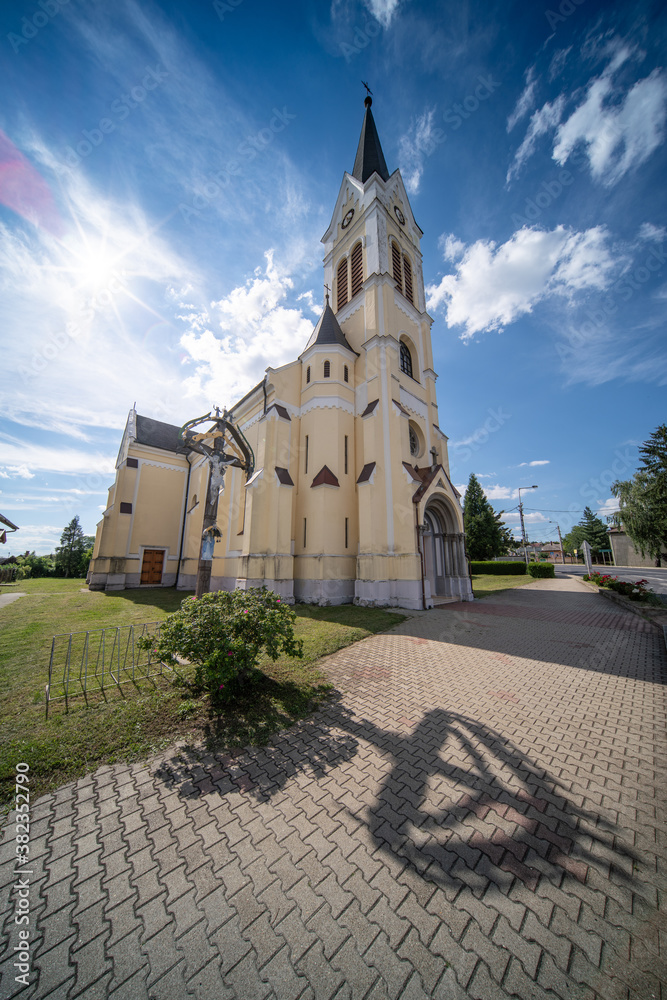 Saint Laszlo catholic church in Zalalovo