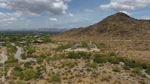 Wallpaper Mural Aerial, pov, hilly landscape outside Phoenix, USA Torontodigital.ca