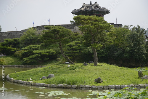 Suwon Hwaseong Banghwasuryujeong 수원화성 방화수류정 photo