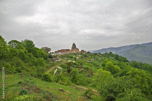 Ancient Gandzasar monastery in Nagorno - Karabakh  Caucasus