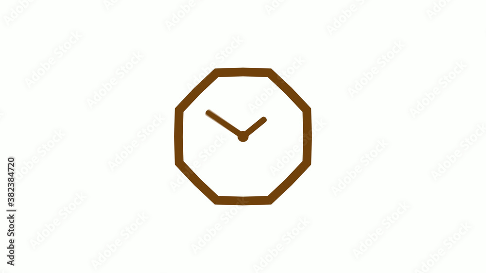 Amazing orange dark counting down clock icon on white background,clock icon Amazing orange dark counting down clock icon on white background,clock icon