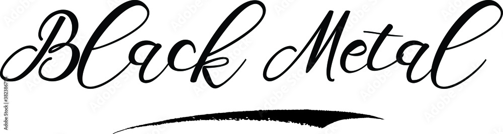 Black Metal Calligraphy Handwritten Black Color Text On Yellow
Background Black Metal Calligraphy Handwritten Black Color Text On Yellow
Background