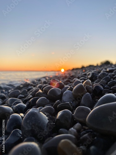 stones at the beach