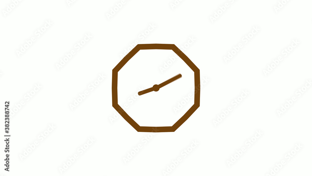 Orange dark counting down 12 hours clock icon on white background,Clock icon Orange dark counting down 12 hours clock icon on white background,Clock icon