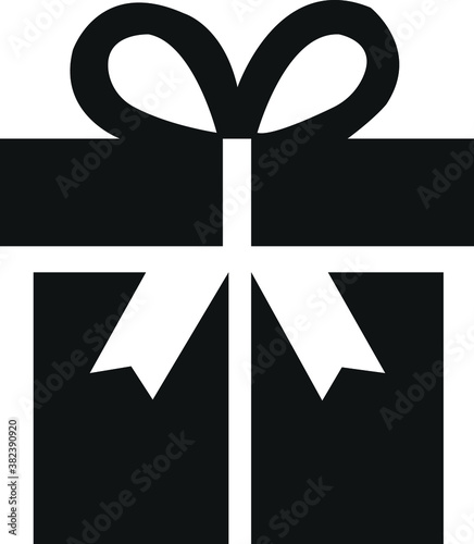 gift box with ribbon icon