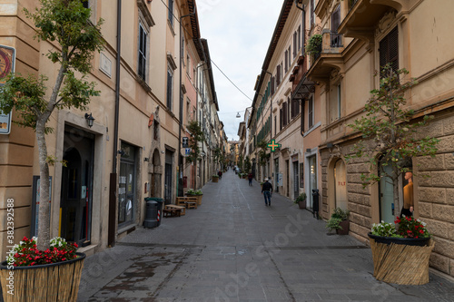 street of roma in the center of the city of rieti © Federico