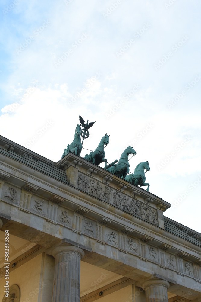 Naklejka premium Brandenburger Tor Gate