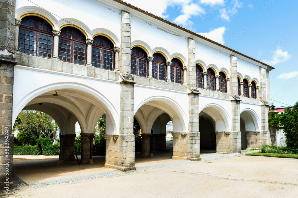 Galeria das Damas, Ladie’s Gallery, Don Manuel Royal palace, Public garden Merendas, UNESCO World Heritage Site, Evora, Alentejo, Portugal