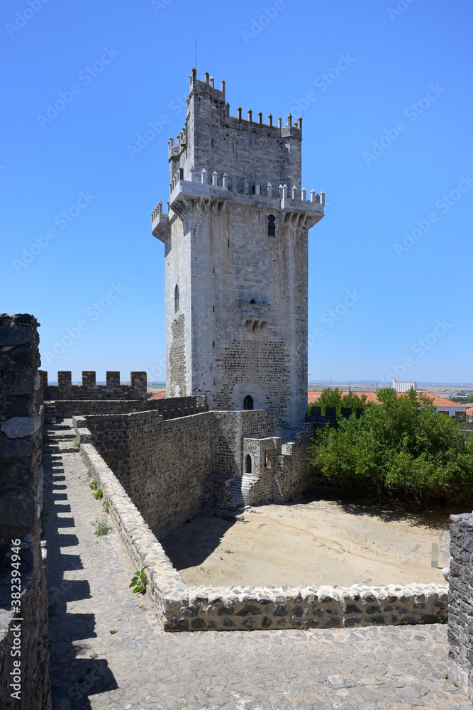 Beja castle, Dungeon, Beja, Alentejo, Portugal