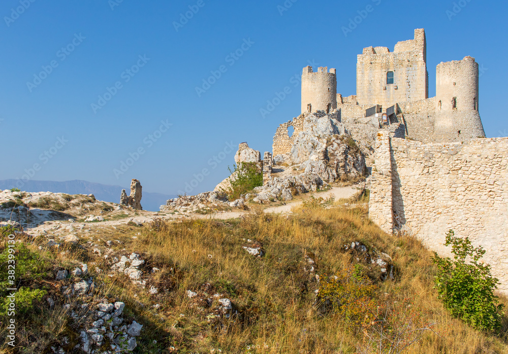 Rocca Calascio, Italy - an amazing mountaintop castle used as location for movies like 