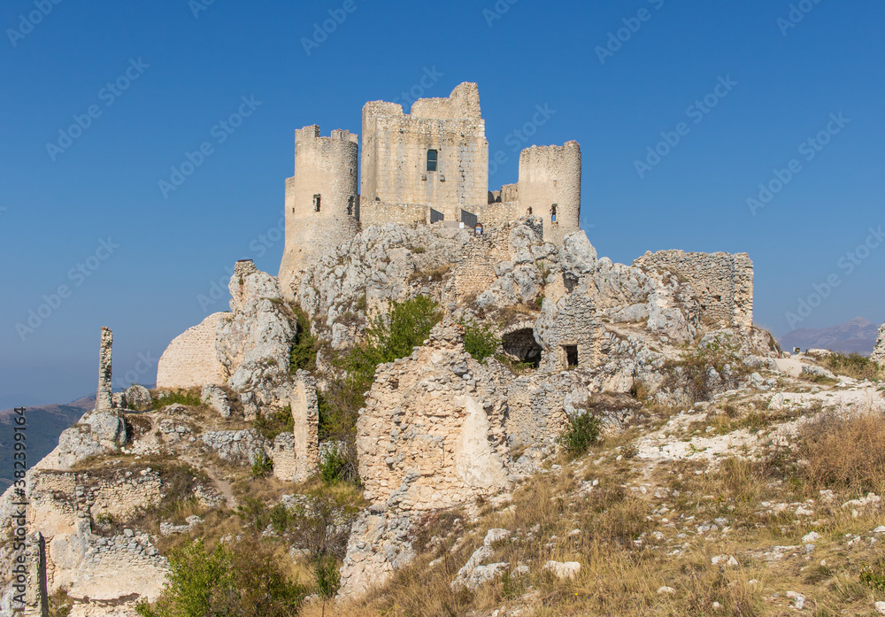 Rocca Calascio, Italy - an amazing mountaintop castle used as location for movies like 