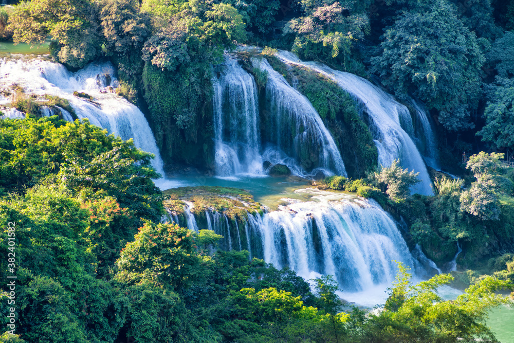 Obraz premium Ban Gioc - Detian waterfall in Cao Bang, Vietnam