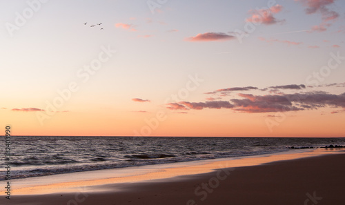 Atardecer en la playa