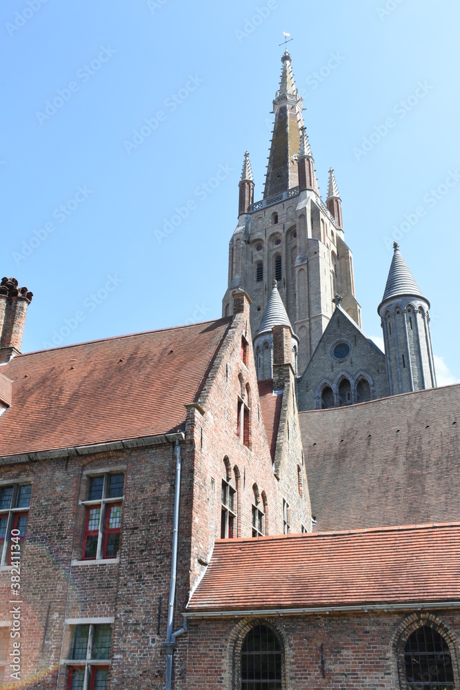 Fototapeta premium View in Bruges