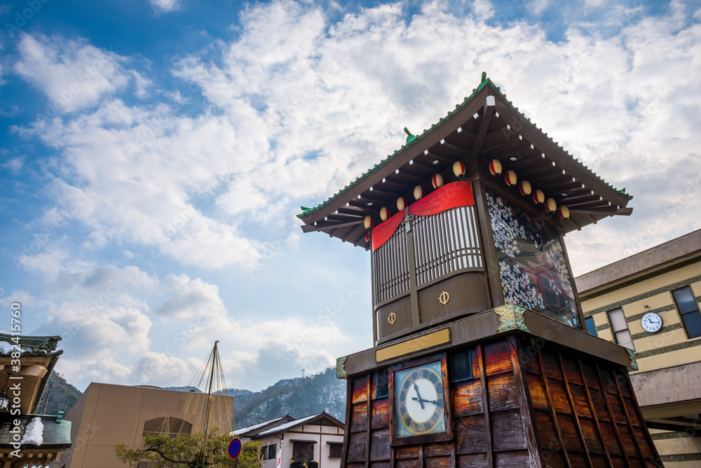 Yamanaka Onsen, Ishikawa Prefecture, Japan Town Square Yamanaka Onsen, Ishikawa Prefecture, Japan Town Square