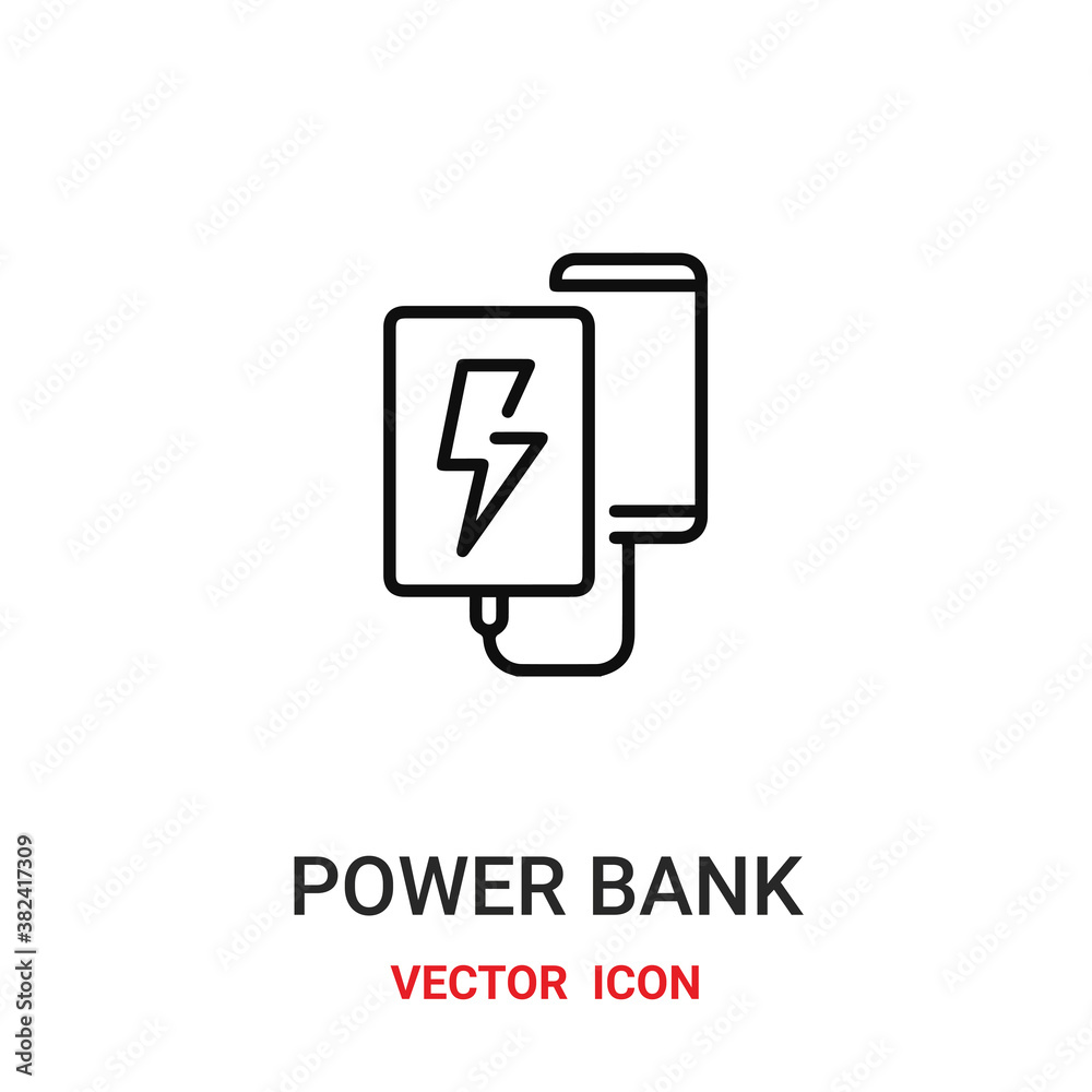 power bank icon vector symbol. power bank symbol icon vector for your design. Modern outline icon for your website and mobile app design. power bank icon vector symbol. power bank symbol icon vector for your design. Modern outline icon for your website and mobile app design.