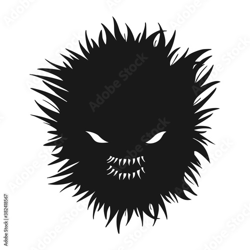 Creative design of dark monster