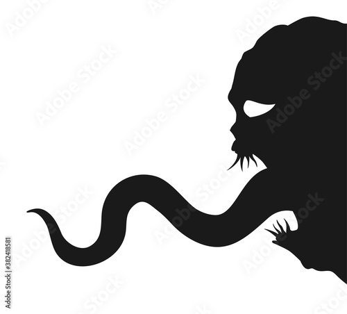 Creative design of dark monster