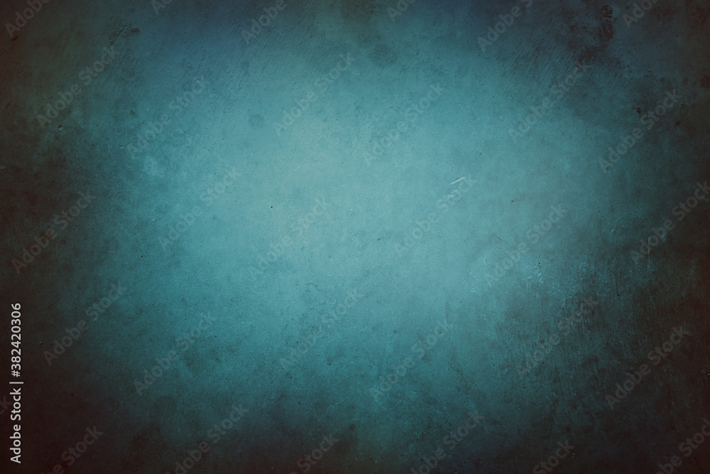 Blue textured grunge concrete stone wall background Blue textured grunge concrete stone wall background