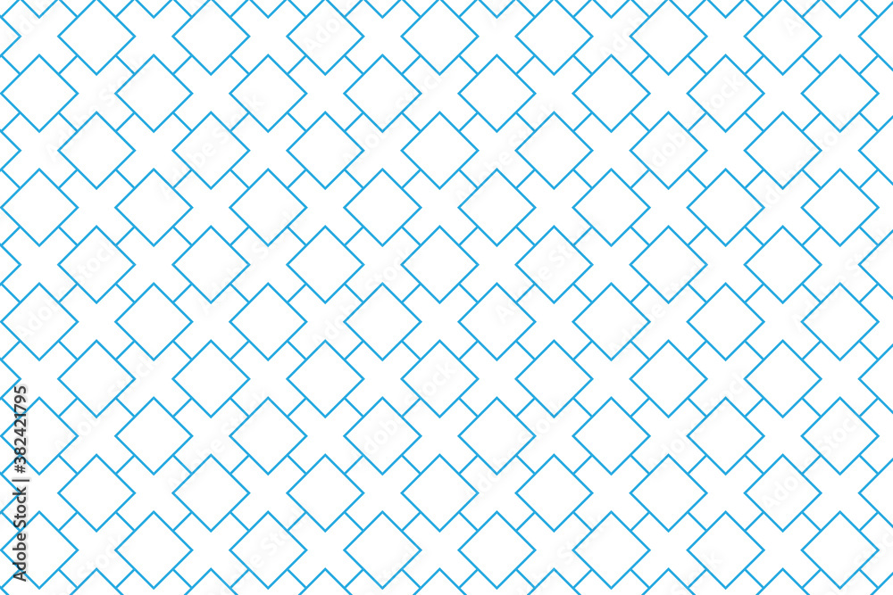 Fototapeta premium Abstract Geometric Seamless Vector Pattern Background, Line Art Graphic Design