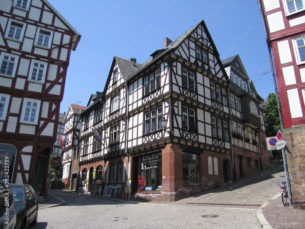 Marburg Hofstatt und Heumarkt