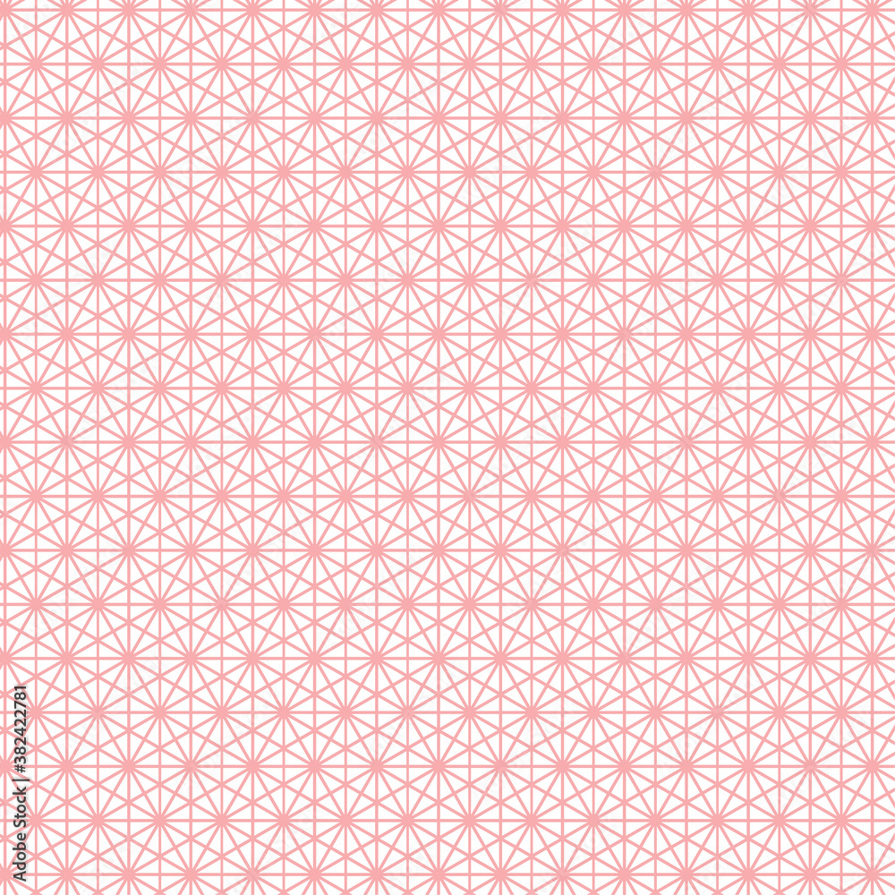 Abstract Geometric Seamless Vector Pattern Background, Line Art Graphic Design