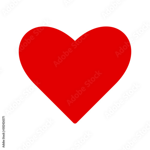 Free Download icon heart on a white background. love vector illustration - GFXLoad