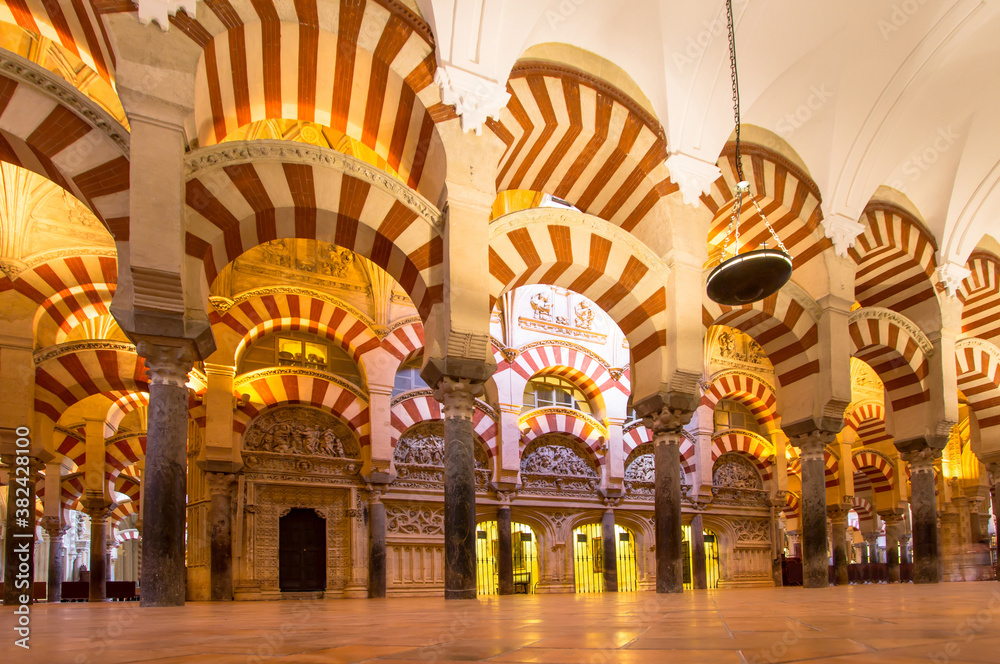 Obraz premium La Mezquita Cathedral in Cordoba, Spain