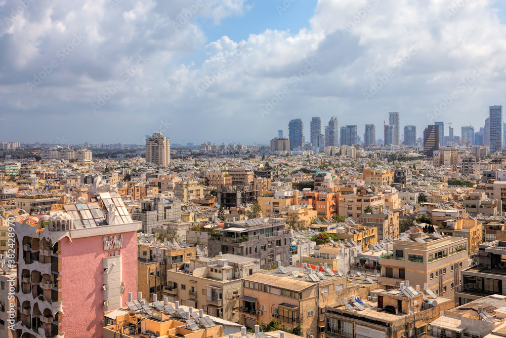 Old town of Tel Aviv (Israel) Old town of Tel Aviv (Israel)
