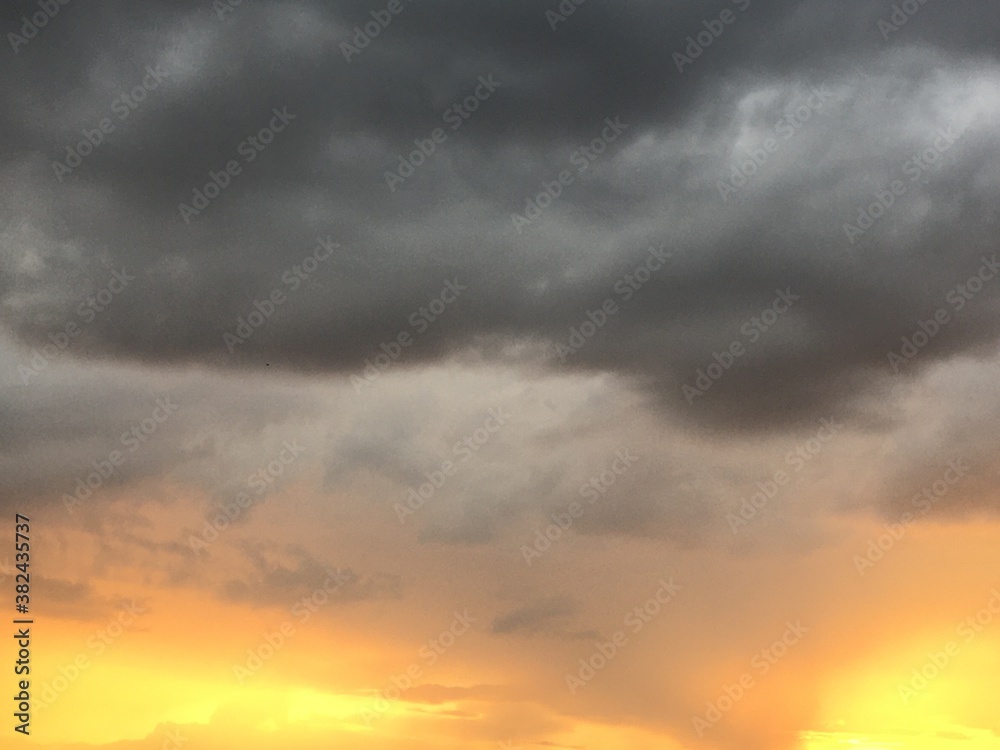 Fototapeta premium sky at sunset