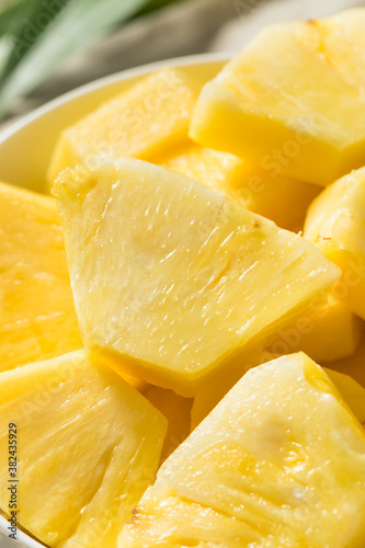 Healthy Organic Pineapple Slices