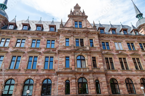 Front of the new town hall in Wiesbaden