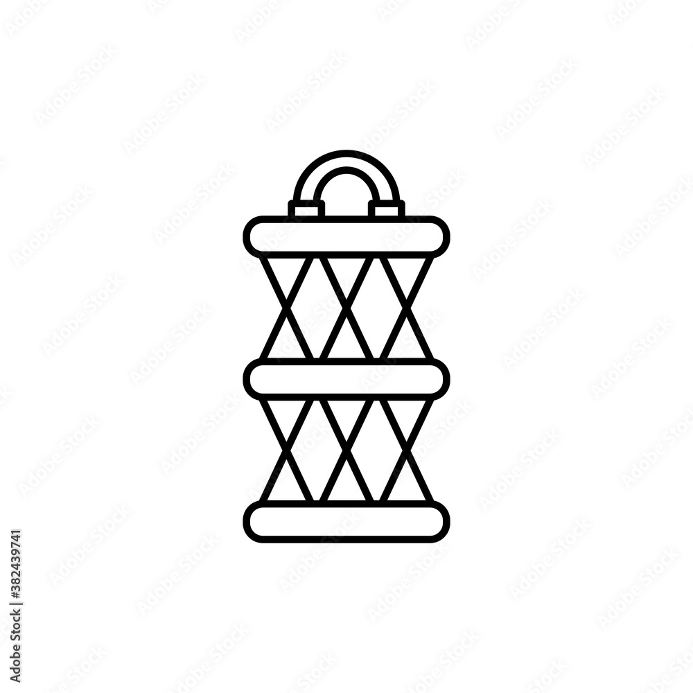 vector fishing net coop trap fyke Element of travel icon for mobile concept and web apps. Premium icon on white background vector fishing net coop trap fyke Element of travel icon for mobile concept and web apps. Premium icon on white background
