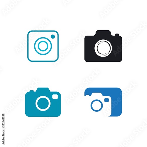 Camera icon vector