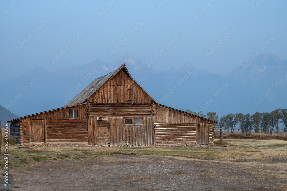 Settler's Barn 1880s Grand Tetons