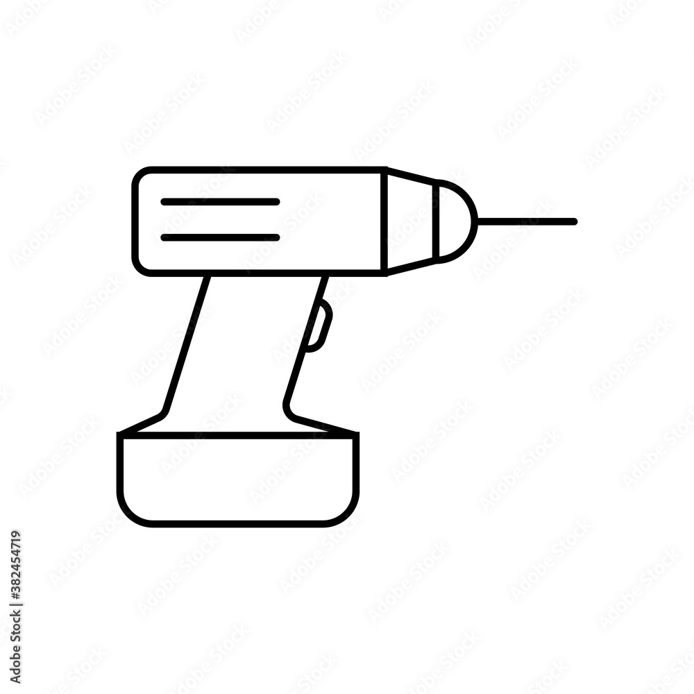 drill icon Element of building icon for mobile concept and web apps. Thin line drill icon can be used for web and mobile. Premium icon on white background drill icon Element of building icon for mobile concept and web apps. Thin line drill icon can be used for web and mobile. Premium icon on white background