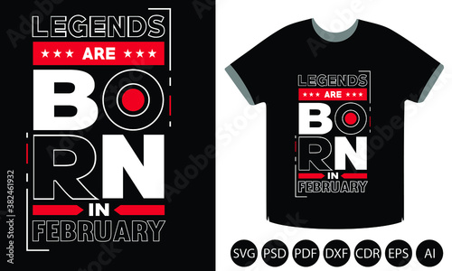 Legend are born in month