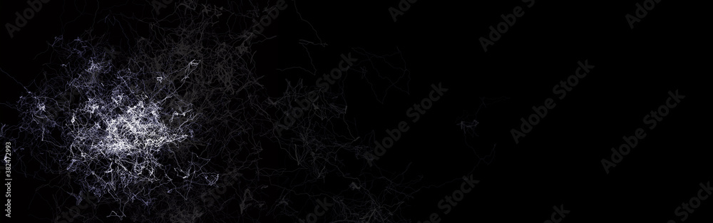 Moving lines of abstract background