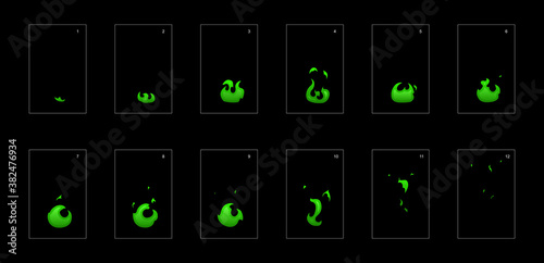 Liquid explosion blast effect. Liquid explosion effect for animation. Liquid effect for game design, motion graphic, animation or something else 20047.