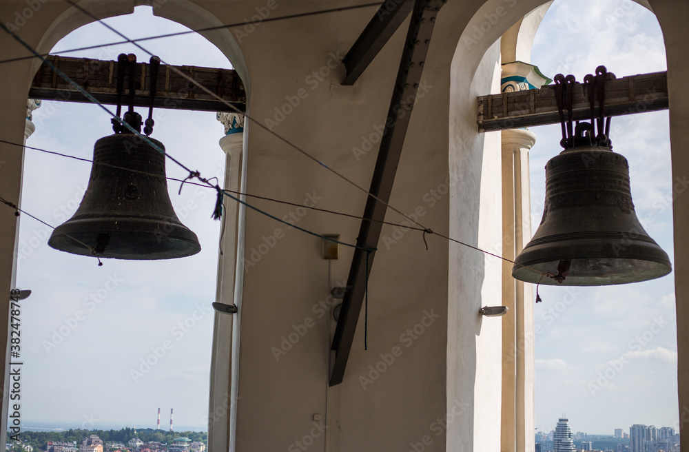 Obraz premium Bell of the Orthodox Church of the Kiev Pechersk Lavra